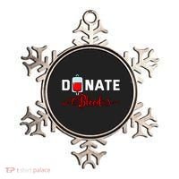 Donate Blood Saved Life National Blood Donor Awareness Month Gift Ornament thumb 0