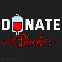 Donate Blood Saved Life National Blood Donor Awareness Month Gift Golf Towel thumb 3