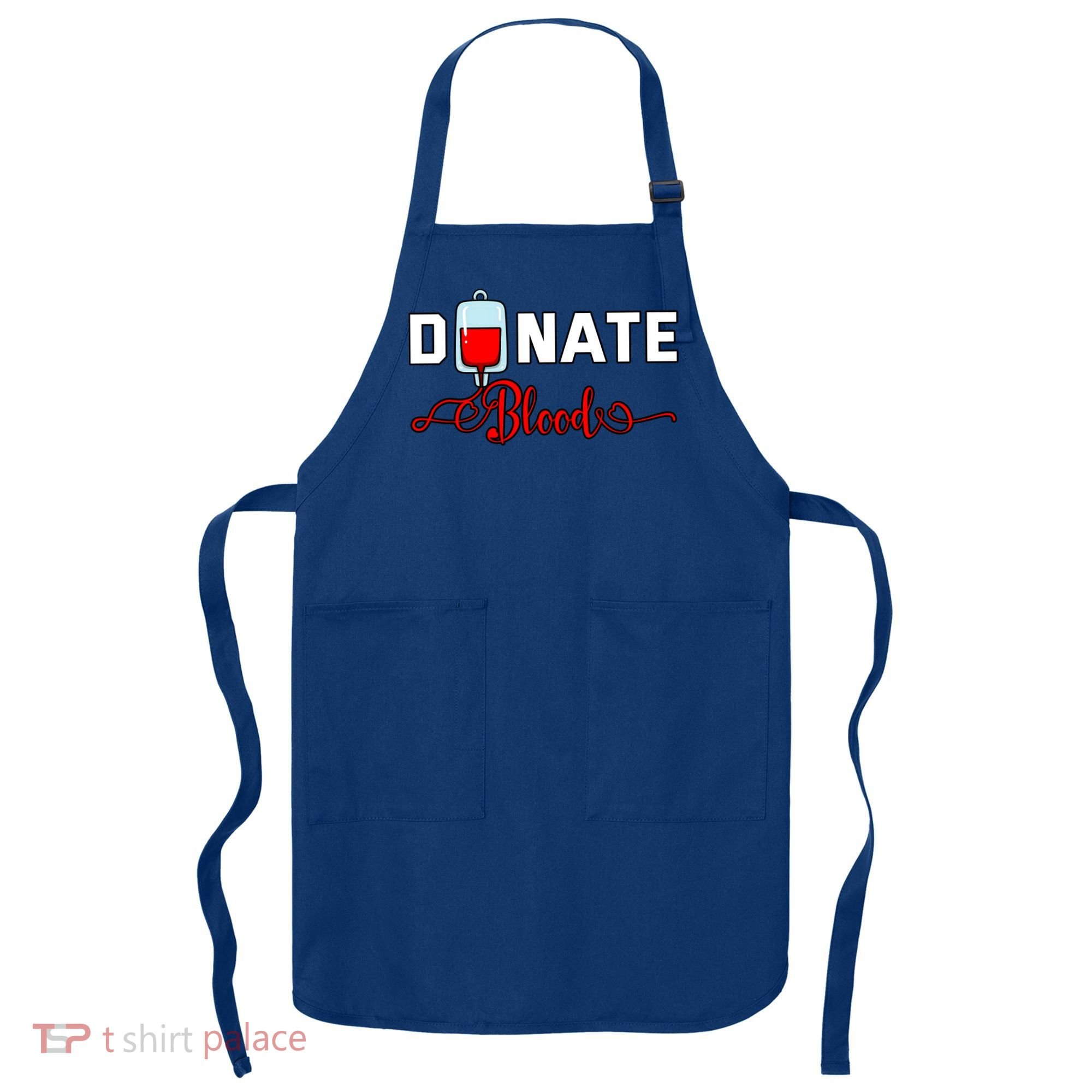 Donate Blood Saved Life National Blood Donor Awareness Month Gift Apron