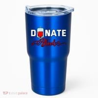 Donate Blood Saved Life National Blood Donor Awareness Month Gift Tumbler thumb 0