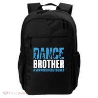 Dance Brother Supportive But Bored Funny Dance Sister Backpack thumb 0