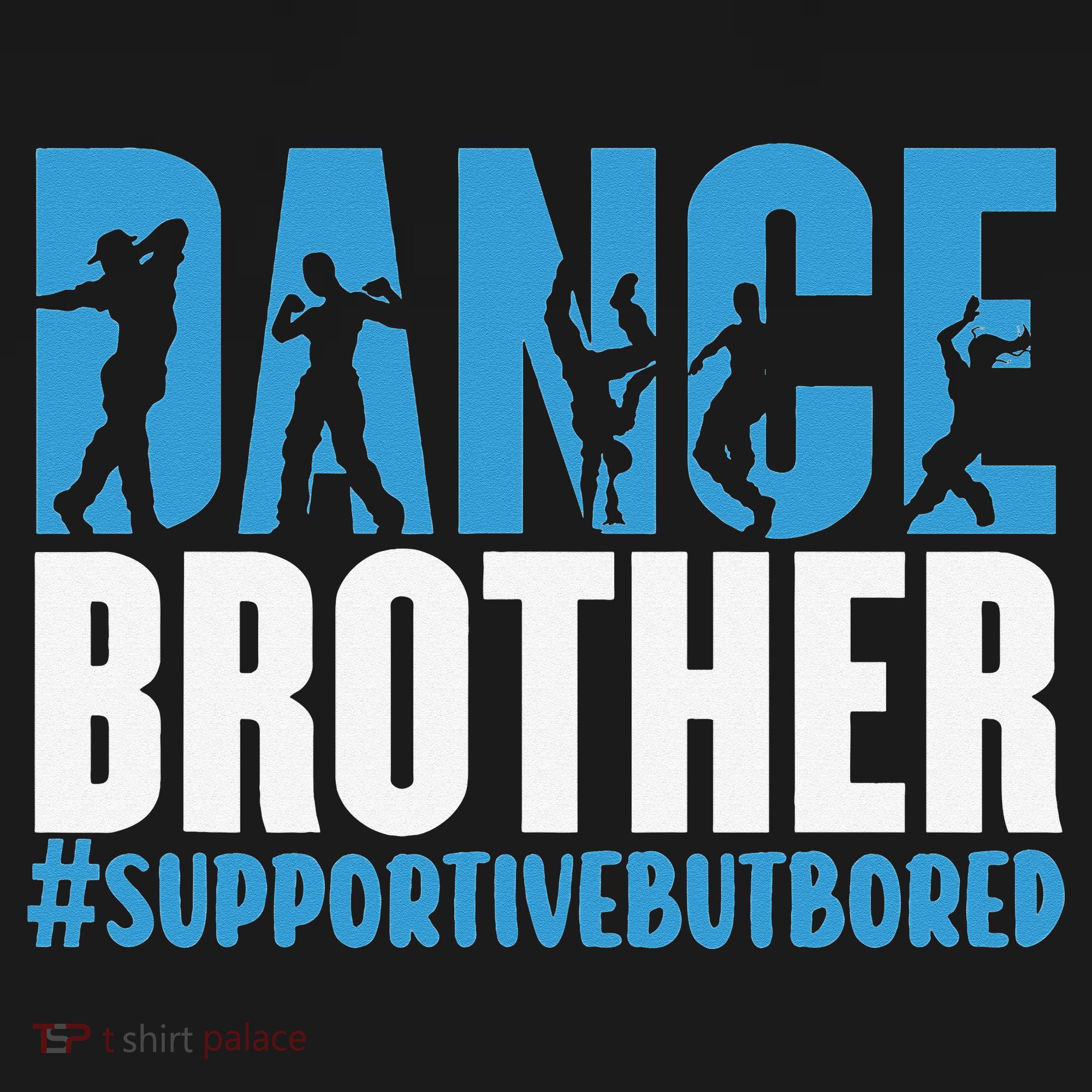 Dance Brother Supportive But Bored Funny Dance Sister Kids Sweatshirt