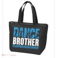 Dance Brother Supportive But Bored Funny Dance Sister Tote Bag thumb 3