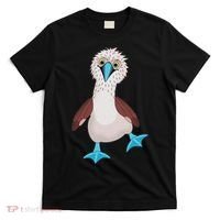 Dancing Booby Sea Bird Footed Blue Feet Drawing T-Shirt thumb 0