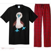 Dancing Booby Sea Bird Footed Blue Feet Drawing Pajama Set thumb 0