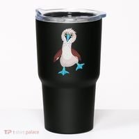 Dancing Booby Sea Bird Footed Blue Feet Drawing Tumbler thumb 0