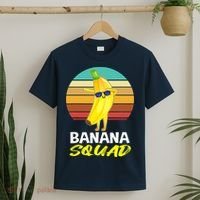 Dancing Banana Squad Funny Retro Vintage T-Shirt thumb 2