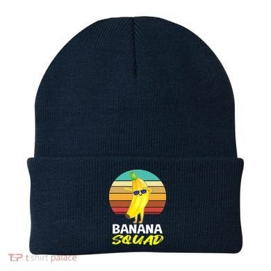 Dancing Banana Squad Funny Retro Vintage Beanie