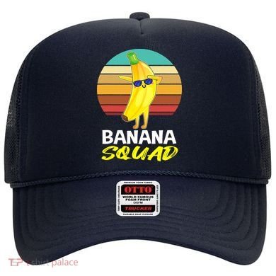 Dancing Banana Squad Funny Retro Vintage Hat