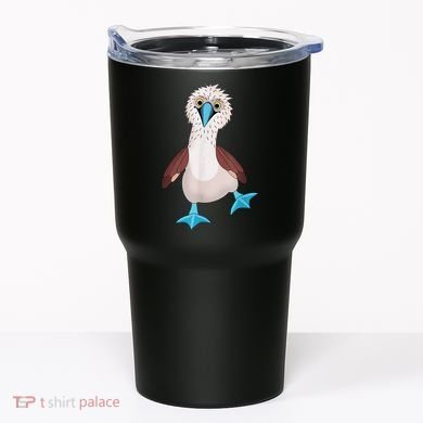 Dancing Booby Sea Bird Footed Blue Feet Drawing Tumbler