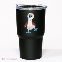Dancing Booby Sea Bird Footed Blue Feet Drawing Tumbler thumb 0