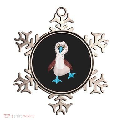 Dancing Booby Sea Bird Footed Blue Feet Drawing Ornament