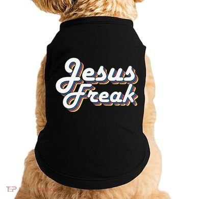 Devotional Bible Scripture Jesus Freak Christian Doggie Tank