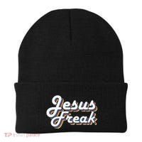 Devotional Bible Scripture Jesus Freak Christian Beanie thumb 0