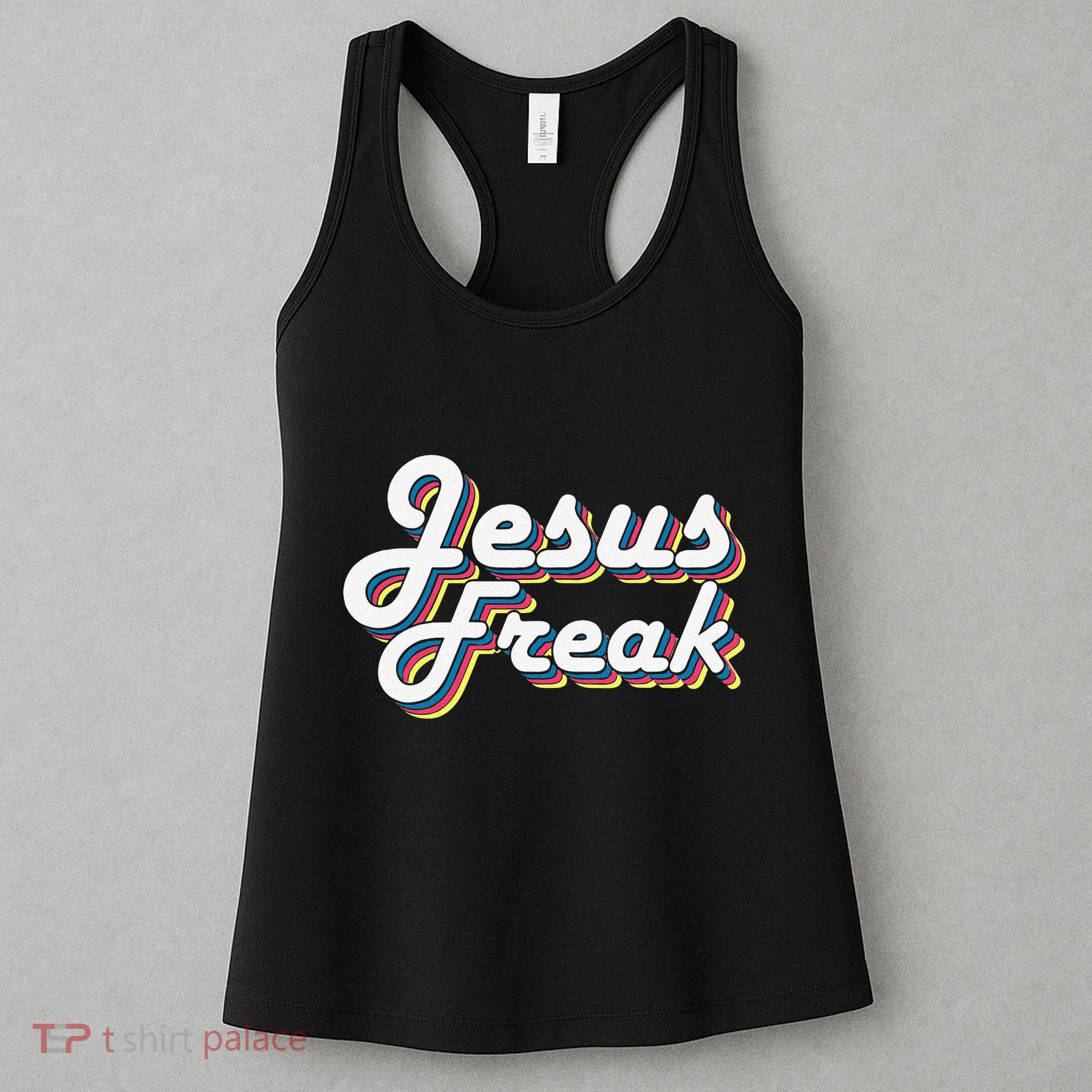 Devotional Bible Scripture Jesus Freak Christian Women's Tank Top