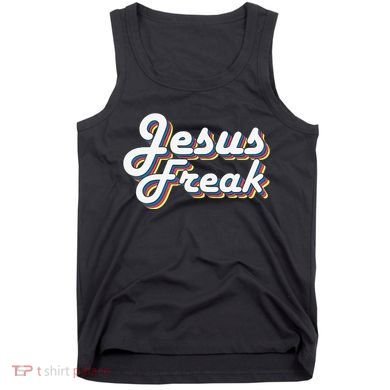 Devotional Bible Scripture Jesus Freak Christian Tank Top