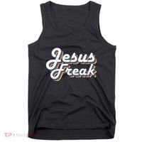 Devotional Bible Scripture Jesus Freak Christian Tank Top thumb 0