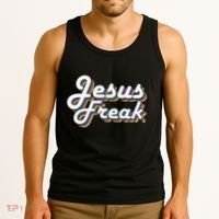 Devotional Bible Scripture Jesus Freak Christian Tank Top thumb 3