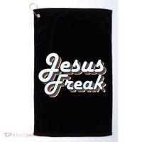 Devotional Bible Scripture Jesus Freak Christian Golf Towel thumb 0