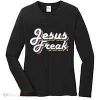 Devotional Bible Scripture Jesus Freak Christian Women's Long Sleeve Shirt thumb 0