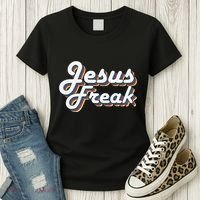 Devotional Bible Scripture Jesus Freak Christian Women's T-Shirt thumb 3