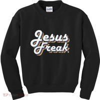 Devotional Bible Scripture Jesus Freak Christian Kids Sweatshirt thumb 0