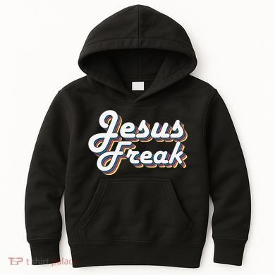 Devotional Bible Scripture Jesus Freak Christian Kids Hoodie
