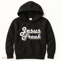 Devotional Bible Scripture Jesus Freak Christian Kids Hoodie thumb 0