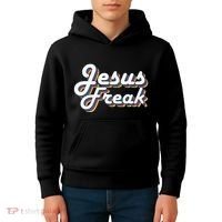 Devotional Bible Scripture Jesus Freak Christian Kids Hoodie thumb 4