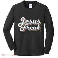 Devotional Bible Scripture Jesus Freak Christian Kids Long Sleeve Shirt thumb 0