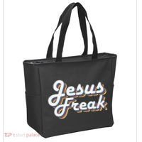 Devotional Bible Scripture Jesus Freak Christian Tote Bag thumb 2