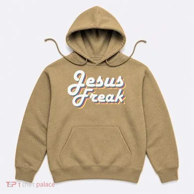 Devotional Bible Scripture Jesus Freak Christian Hoodie