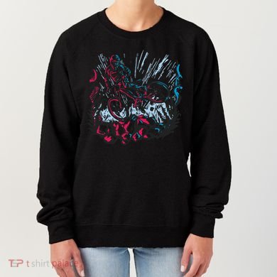 Downhill Biker Stunt Women's Sweatshirt