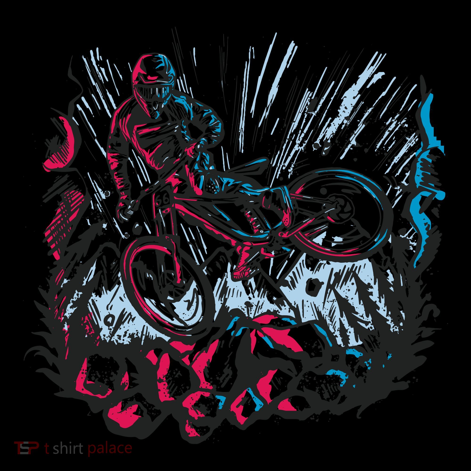 Downhill Biker Stunt Apron