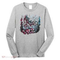 Downhill Biker Stunt Long Sleeve Shirt thumb 0