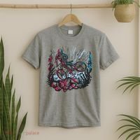 Downhill Biker Stunt T-Shirt thumb 2