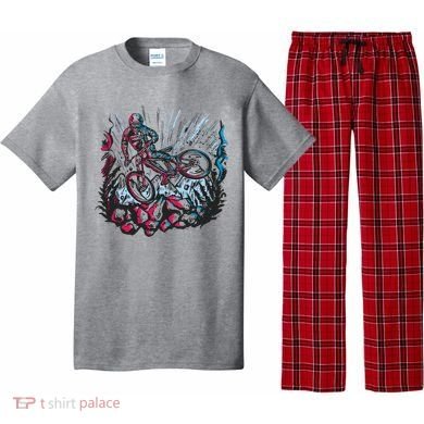 Downhill Biker Stunt Pajama Set