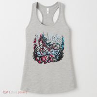 Downhill Biker Stunt Women's Tank Top thumb 0