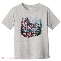 Downhill Biker Stunt Toddler T-Shirt thumb 0