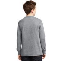 Downhill Biker Stunt Kids Long Sleeve Shirt thumb 1