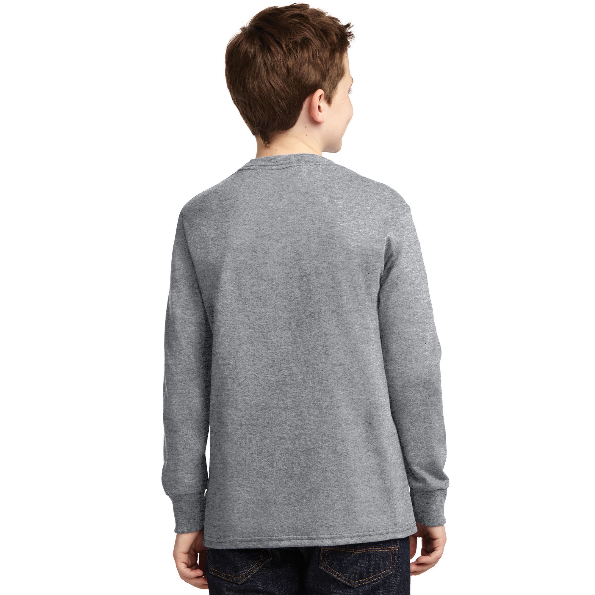 Downhill Biker Stunt Kids Long Sleeve Shirt