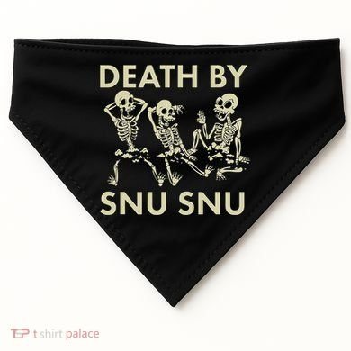 Death By Snu Snu USA-Made Doggie Bandana