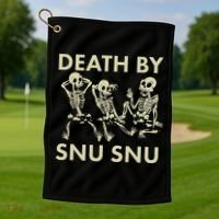 Death By Snu Snu Golf Towel thumb 1