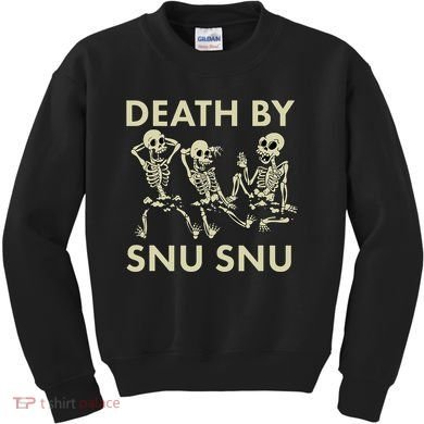 Death By Snu Snu Kids Sweatshirt