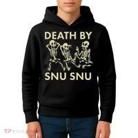 Death By Snu Snu Kids Hoodie thumb 4