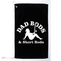 Dad Bods & Short Rods Golf Towel thumb 0