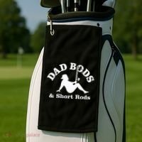 Dad Bods & Short Rods Golf Towel thumb 2