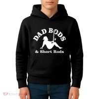 Dad Bods & Short Rods Kids Hoodie thumb 4