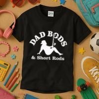 Dad Bods & Short Rods Kids T-Shirt thumb 3