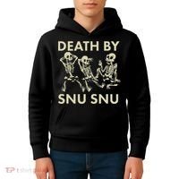 Death By Snu Snu Kids Hoodie thumb 4